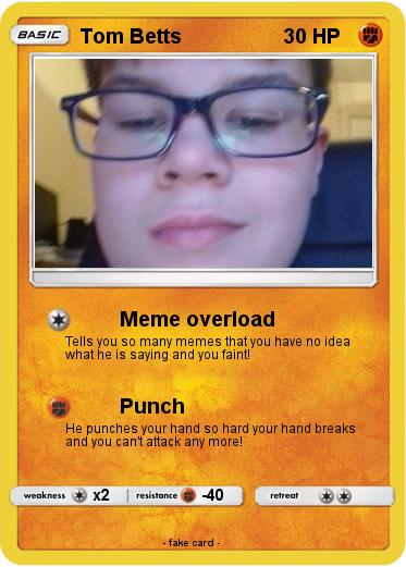 Pokemon Tom Betts