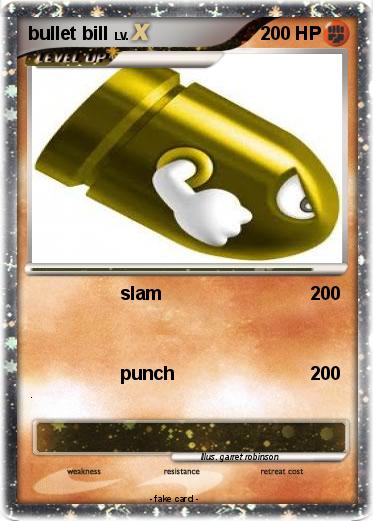 Pokemon bullet bill