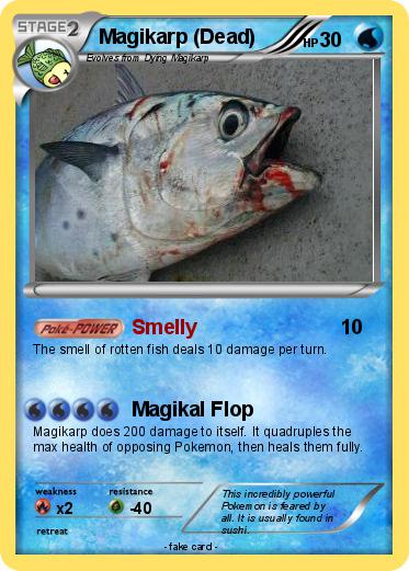 Pokemon Magikarp (Dead)