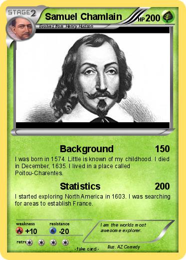 Pokemon Samuel Chamlain
