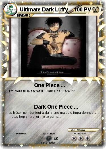 Pokemon Ultimate Dark Luffy