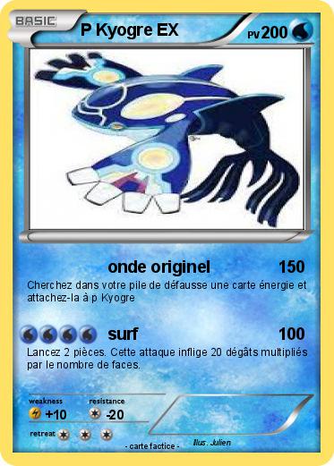 Pokemon P Kyogre EX