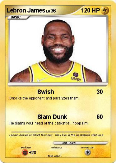 Pokemon Lebron James