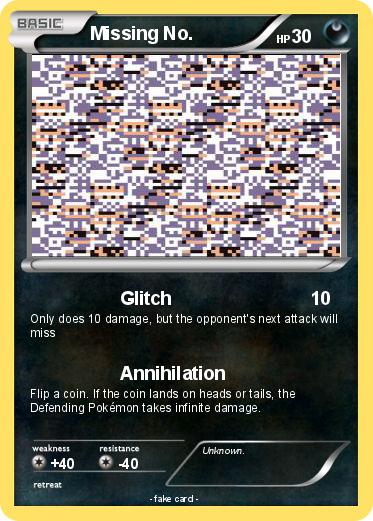Pokemon Missing No.