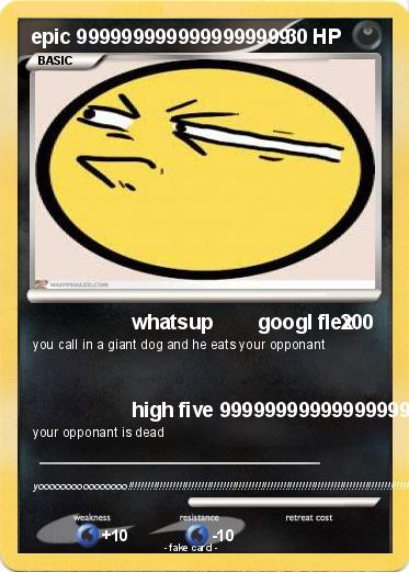 Pokemon epic 9999999999999999999