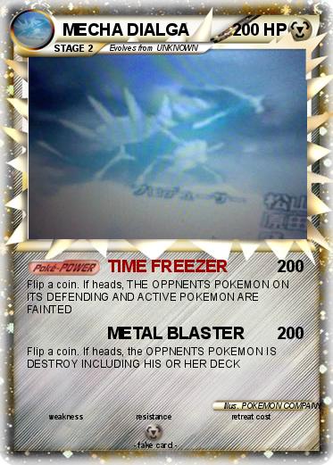 Pokemon MECHA DIALGA