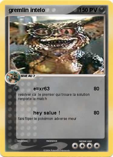 Pokemon gremlin intelo
