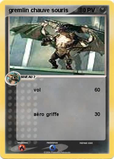 Pokemon gremlin chauve souris