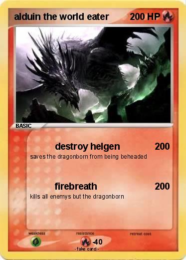 Pokemon alduin the world eater