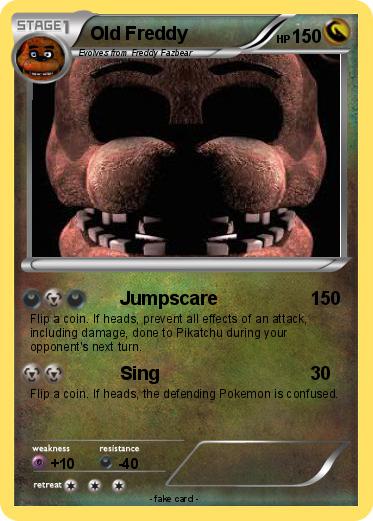 Pokemon Old Freddy