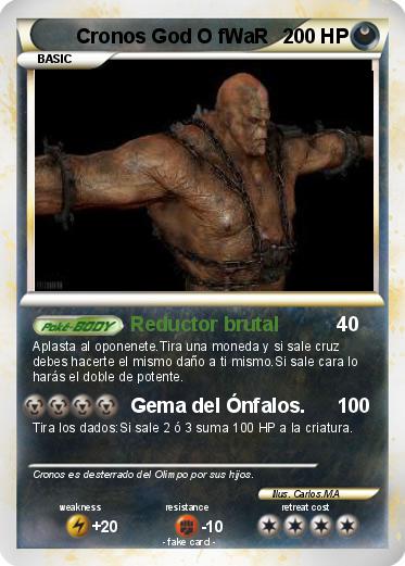 Pokemon Cronos God O fWaR