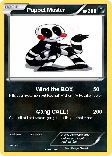 Pokemon Puppet Master