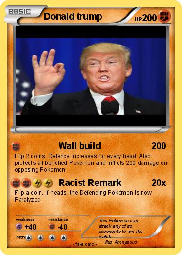 Pokemon Donald trump