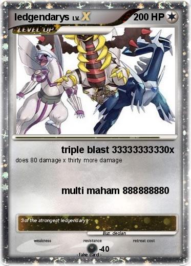 Pokemon ledgendarys