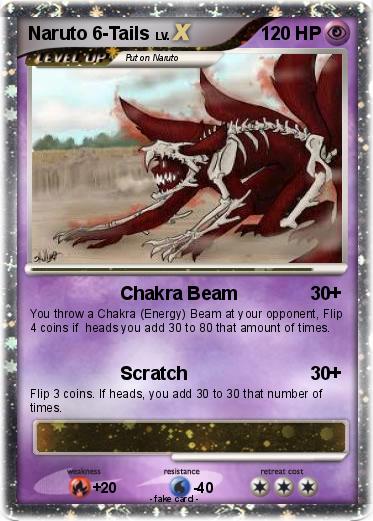 Pokemon Naruto 6-Tails