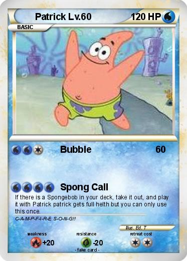 Pokemon Patrick Lv.60