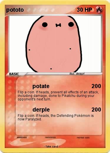 Pokemon pototo