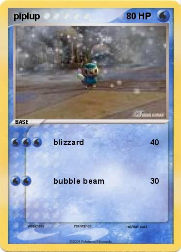 Pokemon piplup