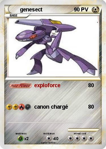 Pokemon genesect