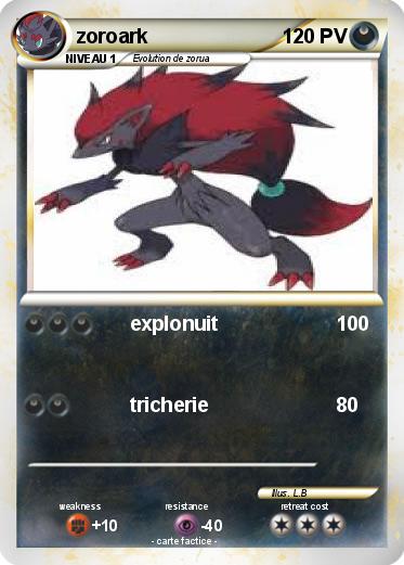Pokemon zoroark