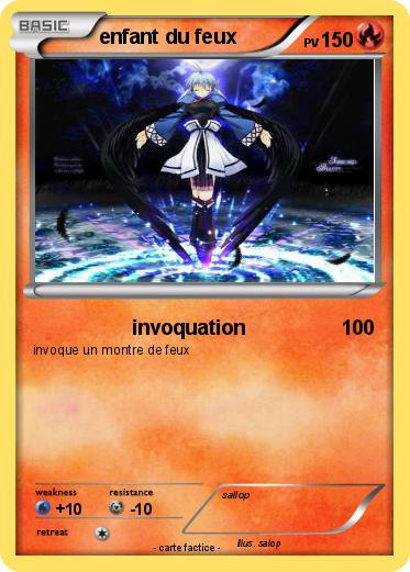 Pokemon enfant du feux