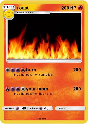 Pokemon roast