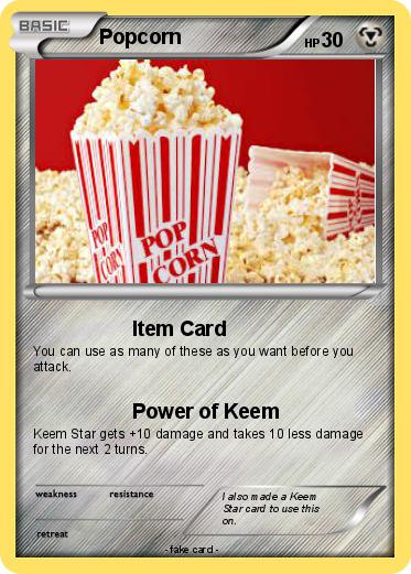 Pokemon Popcorn