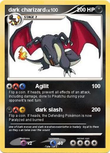 Pokemon dark charizard