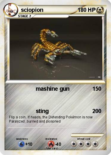 Pokemon sciopion