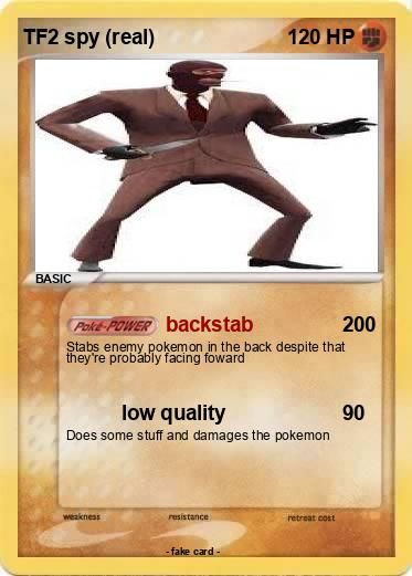 Pokemon TF2 spy (real)