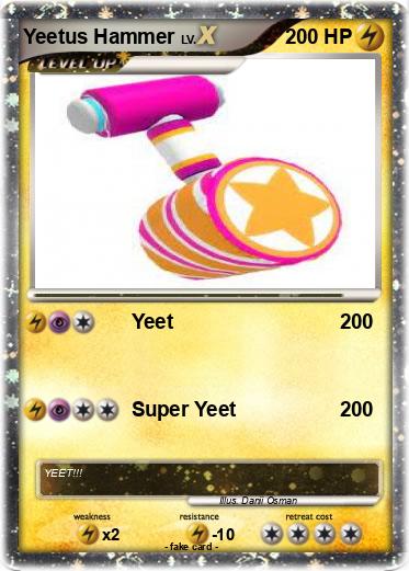 Pokemon Yeetus Hammer