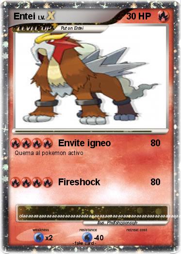 Pokemon Entei