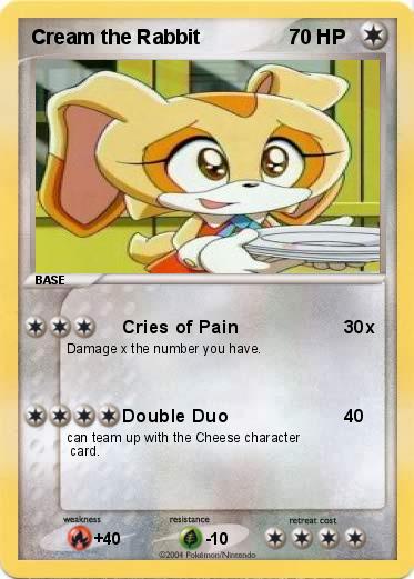 Pokemon Cream the Rabbit