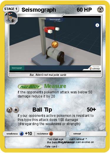Pokemon Seismograph