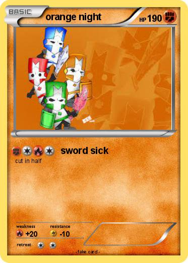 Pokemon orange night