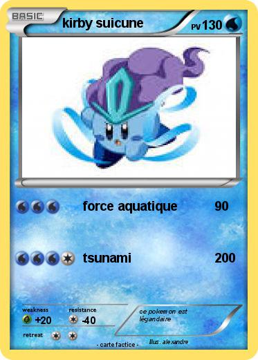 Pokemon kirby suicune