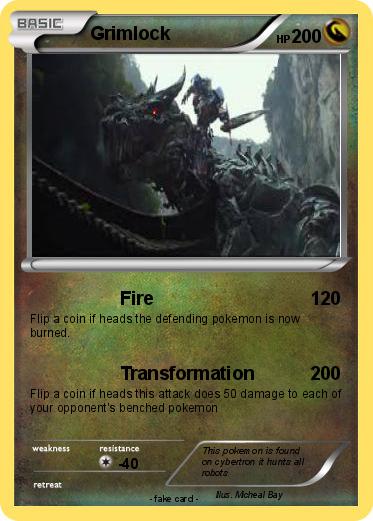 Pokemon Grimlock