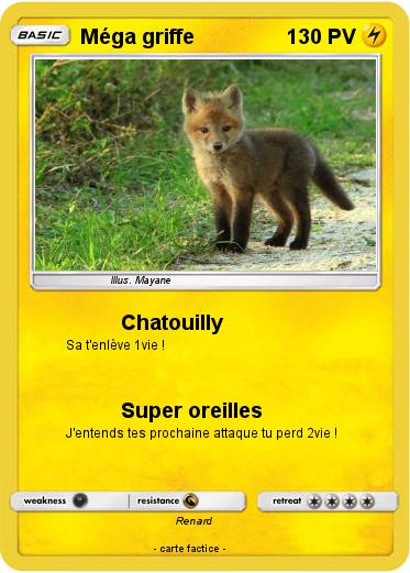 Pokemon Méga griffe