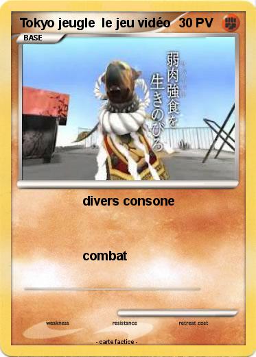 Pokemon Tokyo jeugle  le jeu vidéo