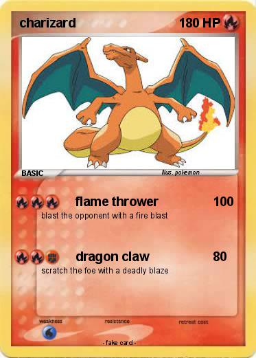 Pokemon charizard