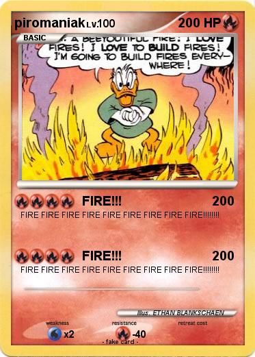 Pokemon piromaniak