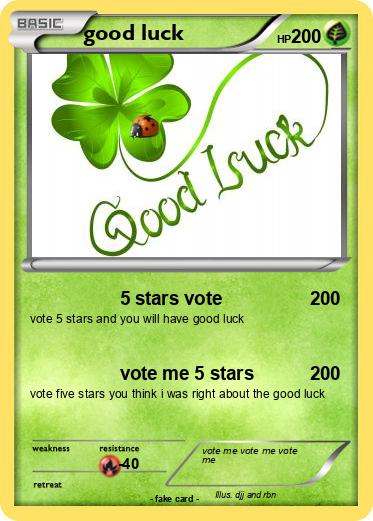 Pokemon good luck