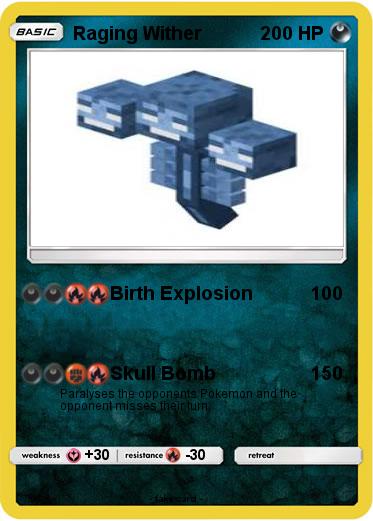 Pokemon Raging Wither