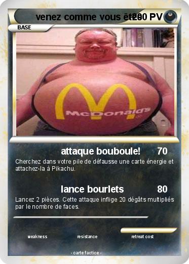 Pokemon venez comme vous êtes