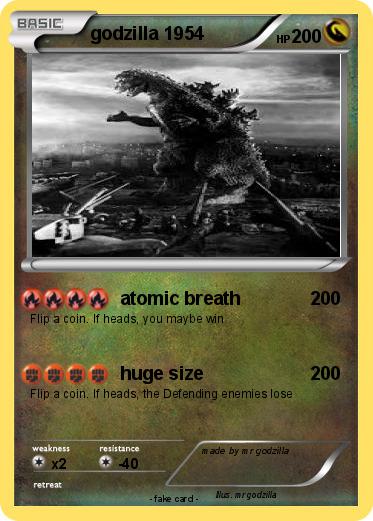 Pokemon godzilla 1954
