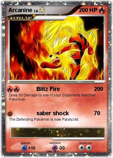 Pokemon Arcanine