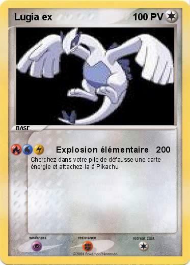 Pokemon Lugia ex            