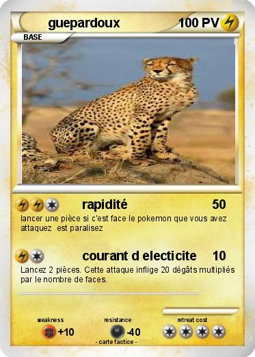 Pokemon guepardoux