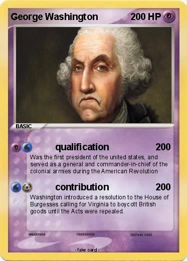 Pokemon George Washington