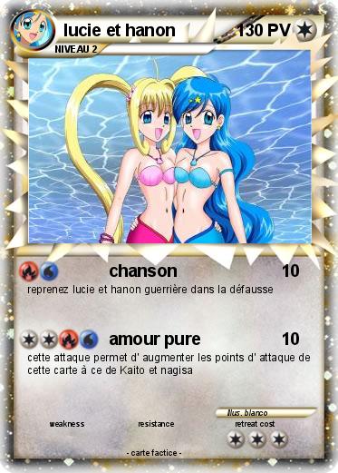 Pokemon lucie et hanon